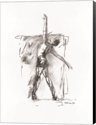 Framed Dance Figure 2 Print