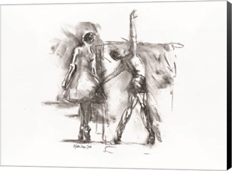 Framed Dance Figure 3 Print