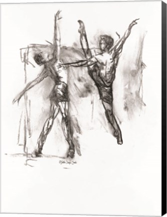 Framed Dance Figure 5 Print