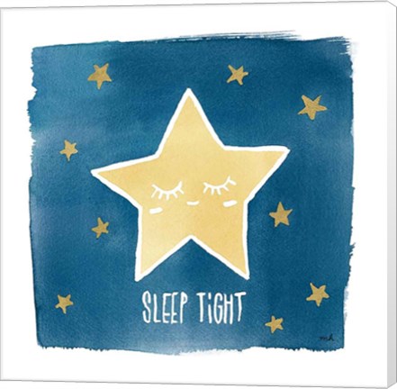 Framed Night Sky Sleep Tight Print