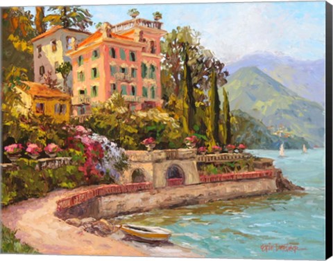 Framed Lake Como Luxury Print