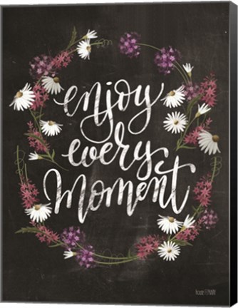 Framed Enjoy Every Moment Print