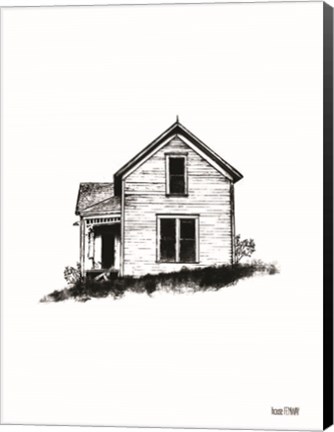 Framed Farmhouse II Print