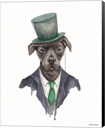 Framed Dapper Dog Print