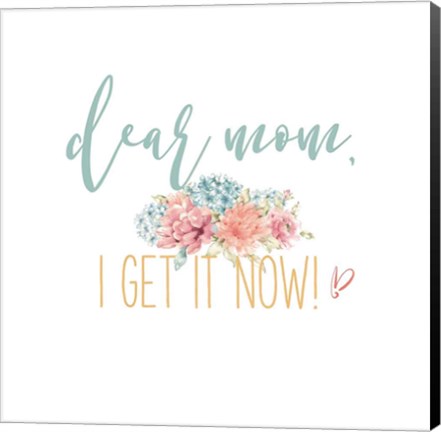 Framed Bloom Mom Inspiration I Print