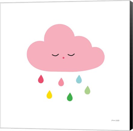 Framed Sleepy Cloud II Print