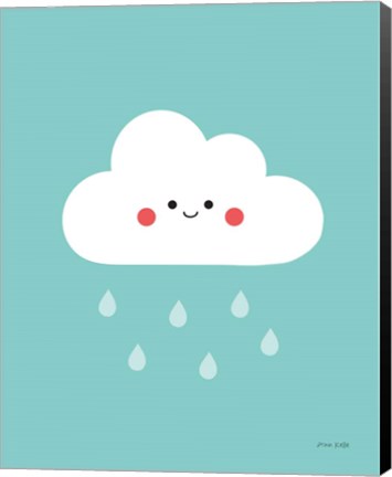 Framed Happy Cloud II Print