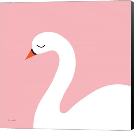 Framed Swan Print