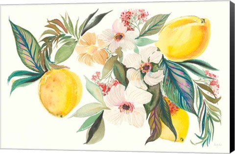 Framed Citrus Summer I Print