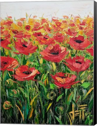 Framed Pop Of Color Print