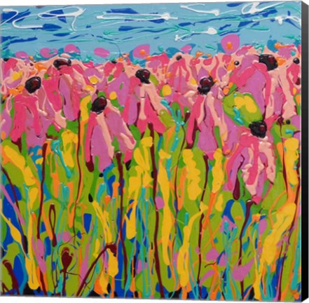 Framed Spring Party Print