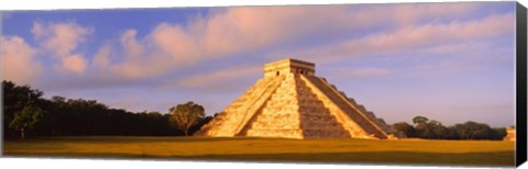 Framed El Castillo Chichen Itza Yucatan Mexico Print