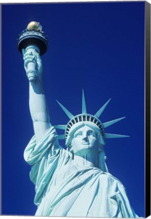 Framed Statue Of Liberty, New York Print