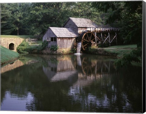 Framed Mabry Mill Blue Ridge Parkway Virginia Print