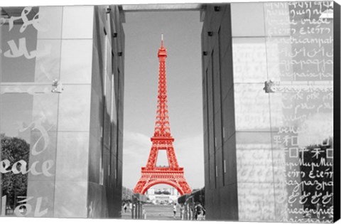 Framed Eiffel Tower Paris France Print