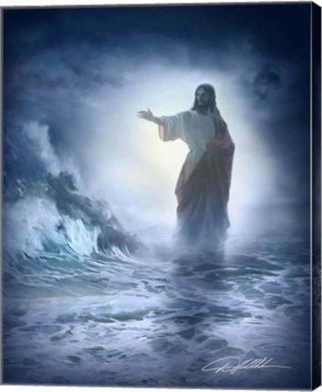 Framed Speak To The Storm Print
