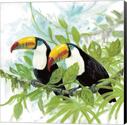 Framed Toucans Print