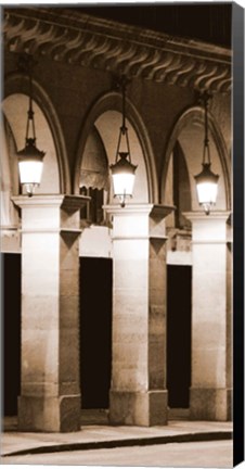 Framed Paris Lights I Print