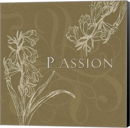 Framed Passion Print