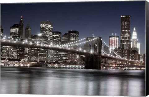 Framed Manhattan Reflections Print