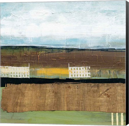 Framed Grazing Range II Print