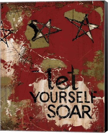 Framed Let Yourself Soar Print