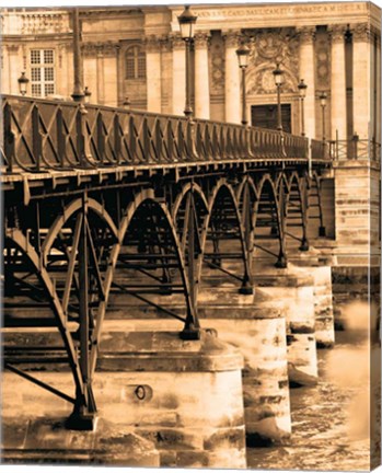 Framed Ponts des Arts - Dtail Print