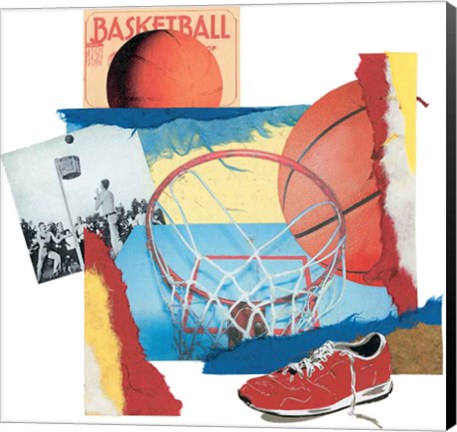 Framed Hoop Shot Print