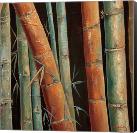 Framed Caribbean Bamboo II Print