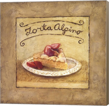 Framed Torta Alpino Print