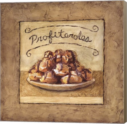 Framed Profiteroles Print