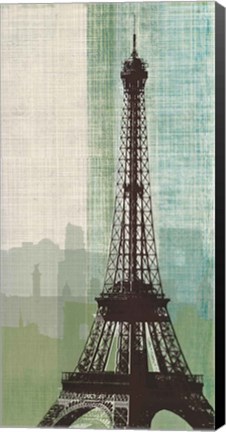 Framed Eiffel Tower II Print