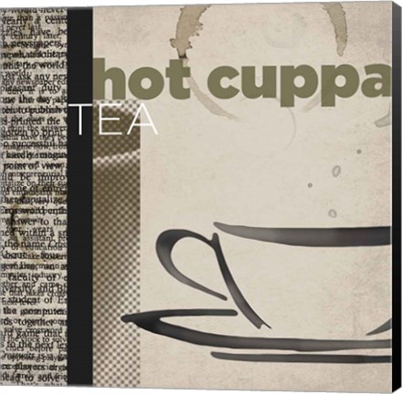 Framed Hot Cuppa Tea Print