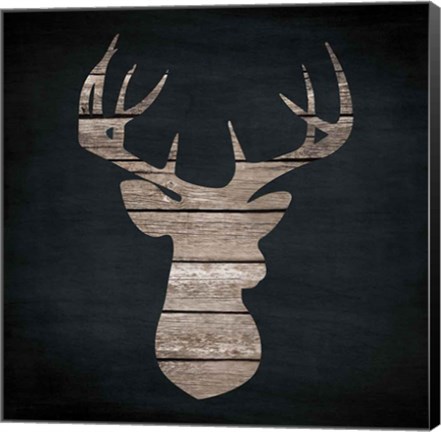 Framed Urban Antlers II Print