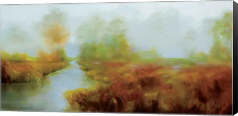 Framed Fraser River Park Print