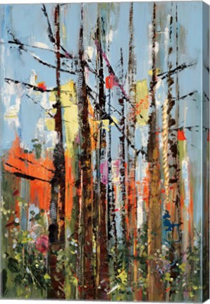 Framed Eclectic Forest Print