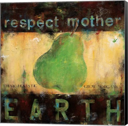 Framed Respect Mother Earth Print