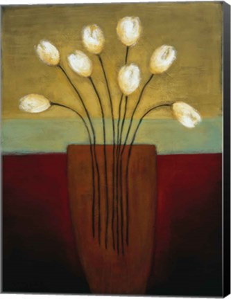 Framed Tulips Aplenty I Print