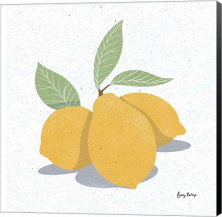 Framed Fruity Cocktails V Print