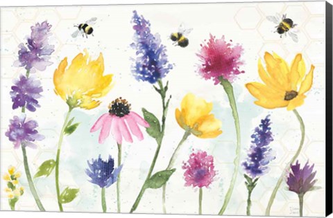 Framed Bee Harmony I Print