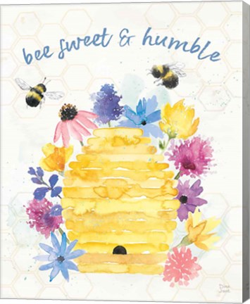 Framed Bee Harmony IV Print