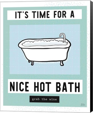 Framed Hot Bath Print