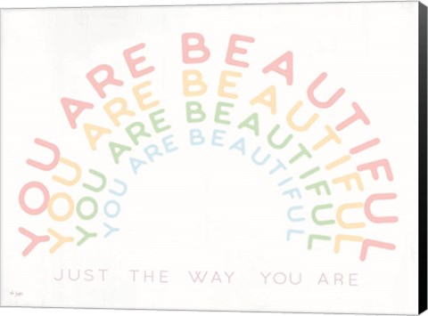 Framed You Are Beautiful Print
