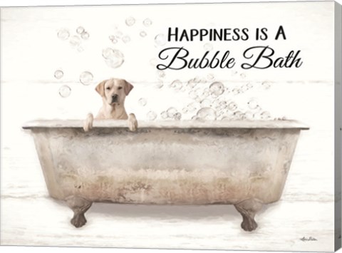 Framed Bubble Bath Print