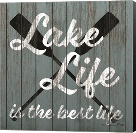 Framed Lake Life Print