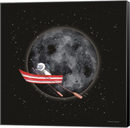 Framed Sail to the Moon Print