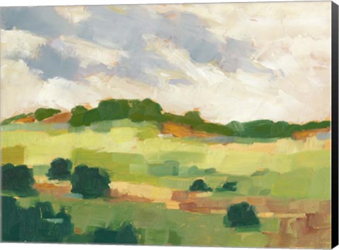 Framed Scattered Trees II Print