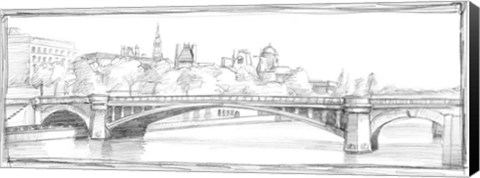 Framed Pont de Notre Dame Print