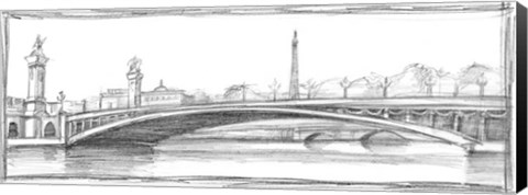 Framed Pont Alexandre III Print