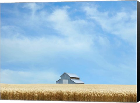 Framed Barn Scene IX Print